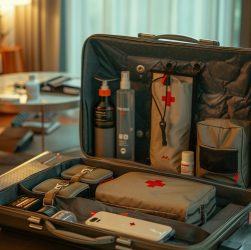 Valise prête pour l'aventure